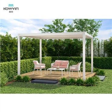 Buitenpergola met keuken