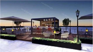Pergola voor buiten zitten
